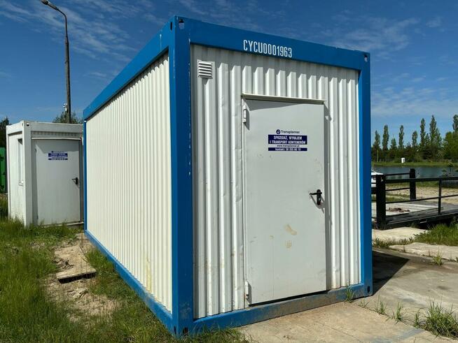 Kontener biurowy, kontener socjalny, mieszkalny, domek letni