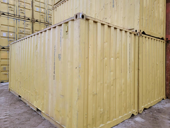 Magazyny, kontenery morskie 20DC / DV