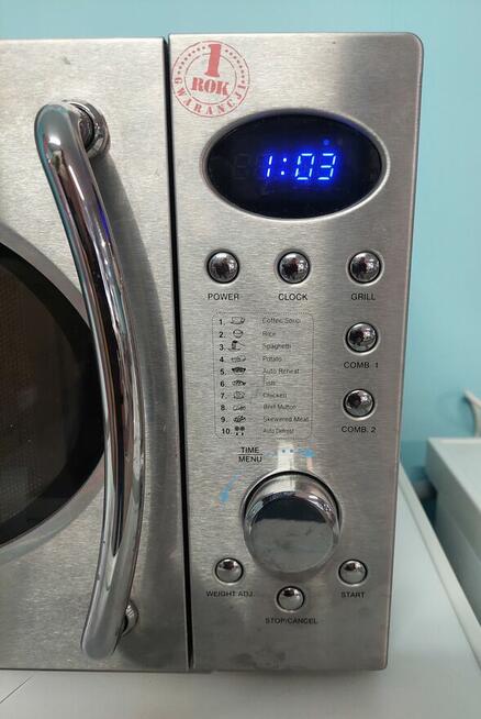 Kuchenka mikrofalowa z grillem Zelmer 29Z011 Wyświetlacz LED