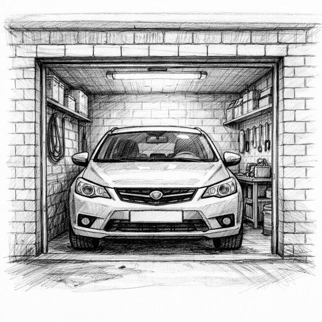 Na sprzedaż garaż murowany 23 m² – Garwolin os. Romanówka