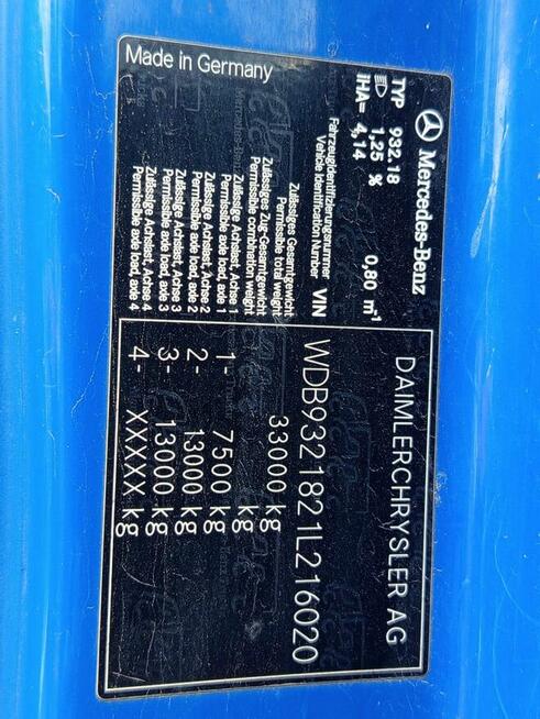 Mercedes Actros 3341 AK 6x6