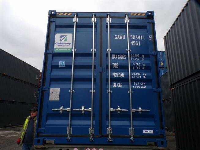 Kontener morski, magazynowy 40 hc po jednej trasie rok 2025