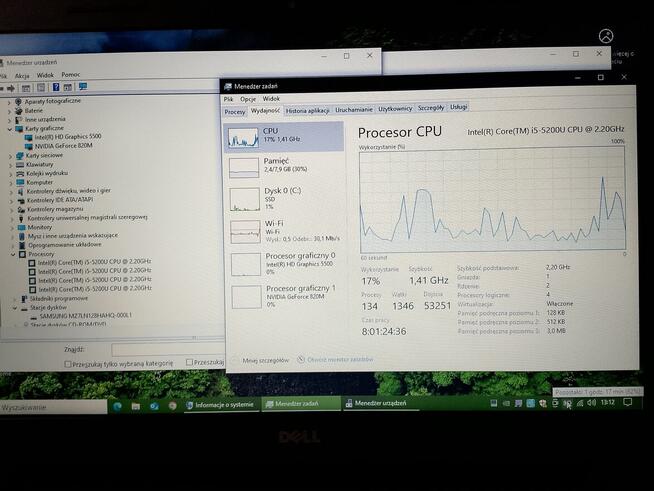 Laptop Dell Inspiron 3543 - I5 - SSD - Nvidia GeForce 820M (