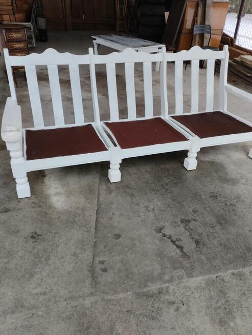 Zestaw wypoczynkowy taras altana ogród lite drewno okazja