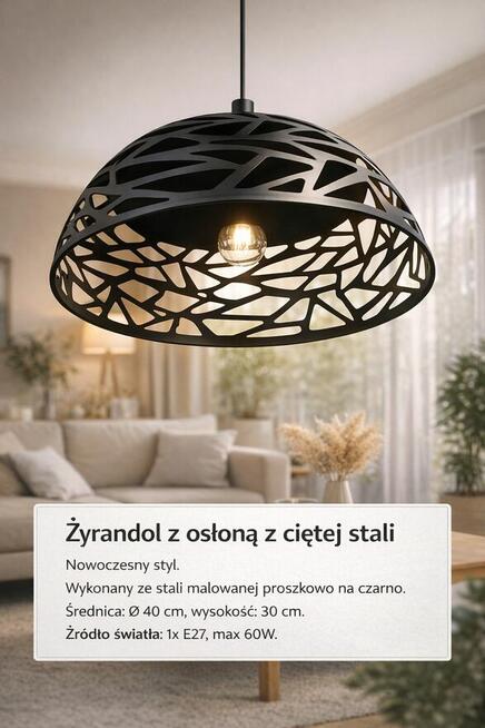 Żyrandole, kinkiety