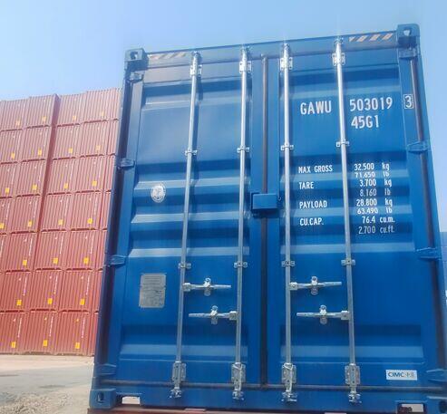 Kontener morski, kontenery magazynowy 40 hc po jednej trasie