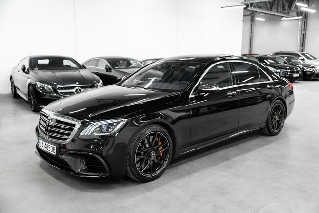 Mercedes S 63 AMG 4Matic+ Long 612KM. Burmester High-End. Pakiet AMG Karbon. Ceramika.