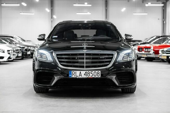 Mercedes S 63 AMG 4Matic+ Long 612KM. Burmester High-End. Pakiet AMG Karbon. Ceramika.