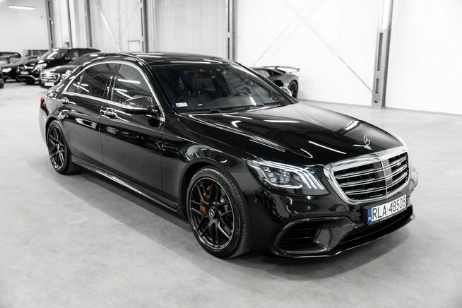 Mercedes S 63 AMG 4Matic+ Long 612KM. Burmester High-End. Pakiet AMG Karbon. Ceramika.