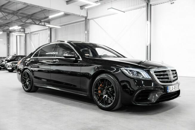 Mercedes S 63 AMG 4Matic+ Long 612KM. Burmester High-End. Pakiet AMG Karbon. Ceramika.