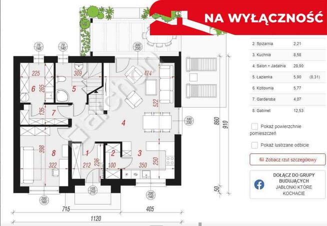 Rodzinny dom w Woli Rzędzińskiej.