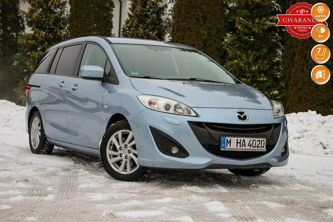 Mazda 5 7 osobowa Ksenon Klimatronik Podgrzewane Fotele Parktronik Tempomat