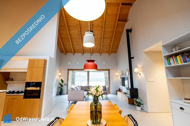 Parterowy dom pod lasem 210m2 Duża działka 3116 m²