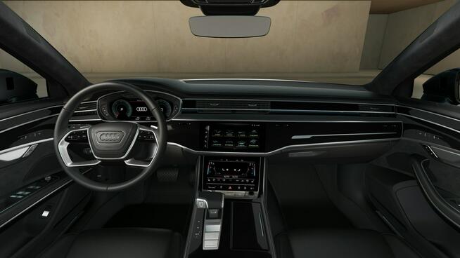 Audi A8 SLine_OśSkrętna_Masaże_Wentylacja_B&O_Webasto_Noktowizja_Panorama_FV23