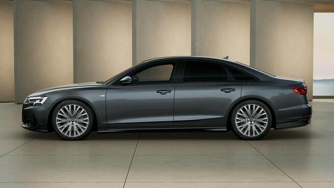 Audi A8 SLine_OśSkrętna_Masaże_Wentylacja_B&O_Webasto_Noktowizja_Panorama_FV23