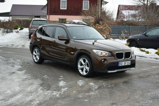 BMW X1 2.0D 177KM/ Navi/ Kamera/ 2 KPL KÓŁ/ Brązowy Metalic/ Sprowadzony