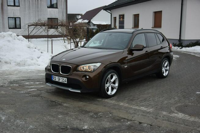BMW X1 2.0D 177KM/ Navi/ Kamera/ 2 KPL KÓŁ/ Brązowy Metalic/ Sprowadzony
