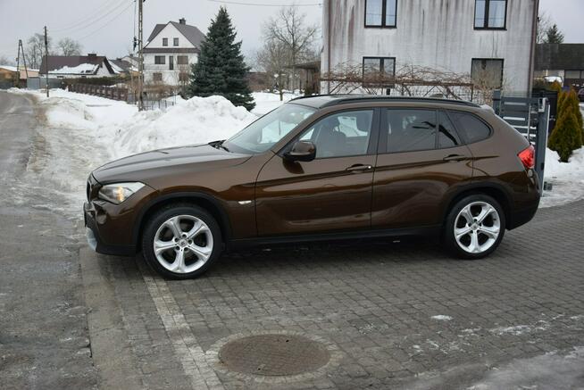 BMW X1 2.0D 177KM/ Navi/ Kamera/ 2 KPL KÓŁ/ Brązowy Metalic/ Sprowadzony