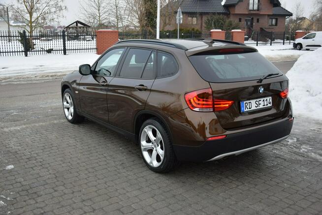 BMW X1 2.0D 177KM/ Navi/ Kamera/ 2 KPL KÓŁ/ Brązowy Metalic/ Sprowadzony