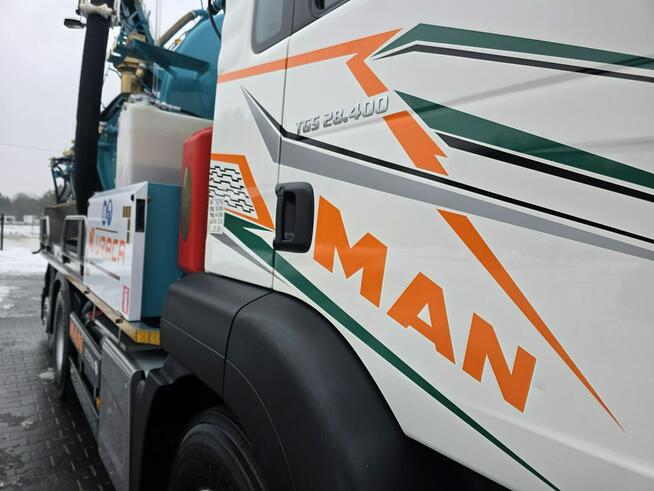 MAN HUWER HYDROVIDE WUKO KOMBI DO CZYSZCZENIA KANAŁÓW EURO6 WUKO asenizacyjny separator beczka odpad