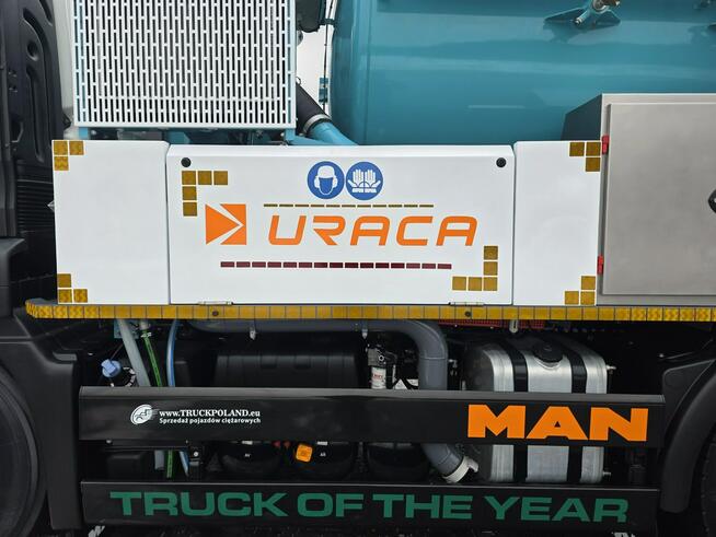 MAN HUWER HYDROVIDE WUKO KOMBI DO CZYSZCZENIA KANAŁÓW EURO6 WUKO asenizacyjny separator beczka odpad