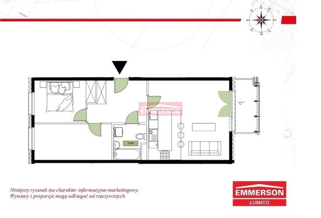 przestronne na ostatnim piętrze