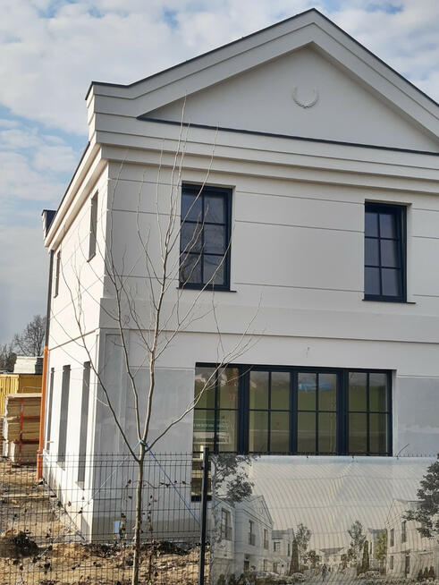 Wyjątkowy dom z ogrodem, garażem w wysokim standardzie wykończenia architektury