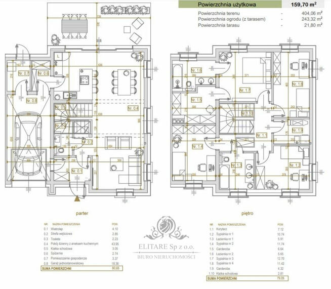 Wyjątkowy dom z ogrodem, garażem w wysokim standardzie wykończenia architektury