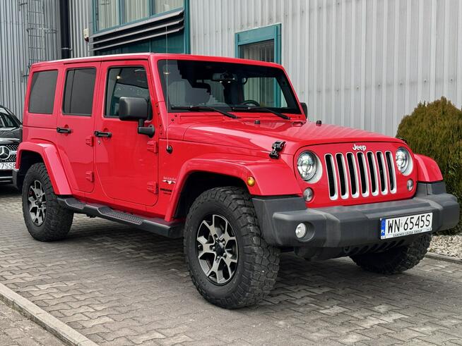 Jeep Wrangler Sahara Unlimited 286 KM. Krajowy. Książkowa historia serwisowa!