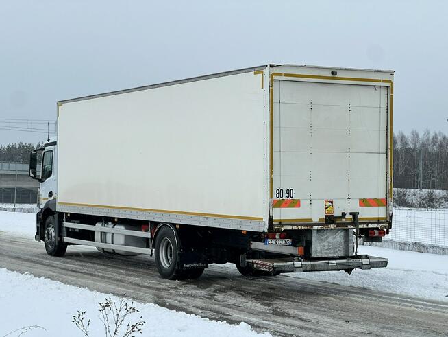 Mercedes ANTOS 1827 Kontener Sprowadzony Euro 6 Półsypialka Książka Serwisowa , 24 Euro Palety , Kli