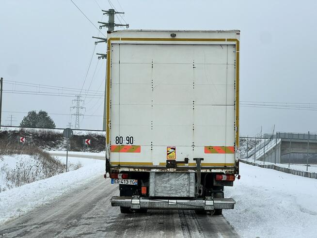 Mercedes ANTOS 1827 Kontener Sprowadzony Euro 6 Półsypialka Książka Serwisowa , 24 Euro Palety , Kli