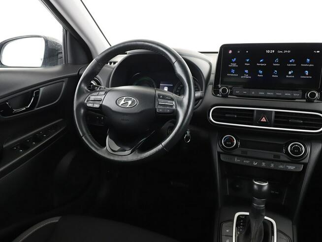 Hyundai Kona HEV automat navi klima auto grzane fotele kamera i czujniki parkowania