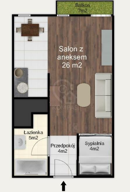 Mieszkanie Wrocław Wrocław-Stare Miasto, Legnicka