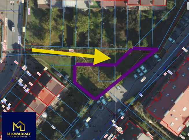 Działka budowlana Gdynia Dąbrowa, Nagietkowa