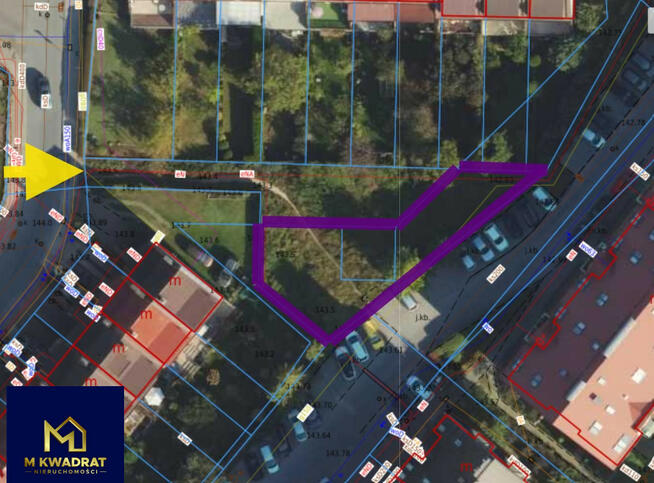 Działka budowlana Gdynia Dąbrowa, Nagietkowa