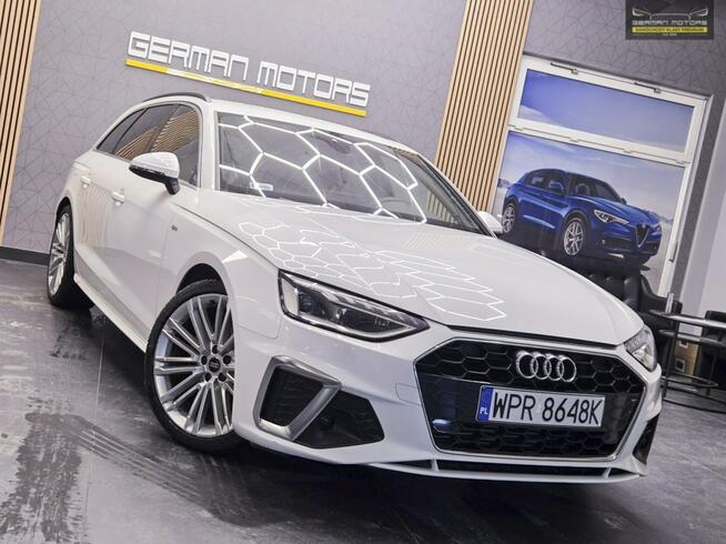 Audi A4 S-LINE / Full LED / ACC / Virtual Kockpit / Kamera /Bezwypadkowy/FV23%