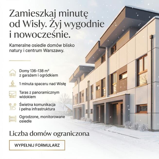 Oddany właśnie do użytku Nowoczesny Dom Premium