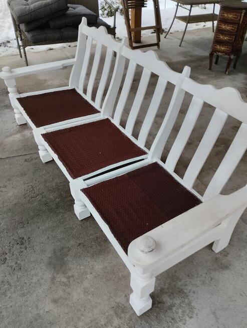 Zestaw wypoczynkowy taras altana ogród lite drewno okazja