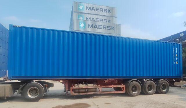 Kontener morski, magazynowy 40 hc po jednej trasie rok 2024