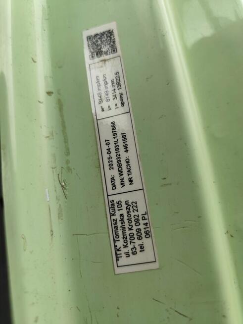 Mercedes Actros 334 AK 6x6