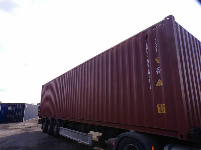 Kontener morski, Kontener magazynowy 40 hc po jednej trasie