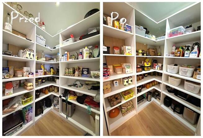 Sprzątanie, porządkowanie i odgracanie oraz org. przestrzeni