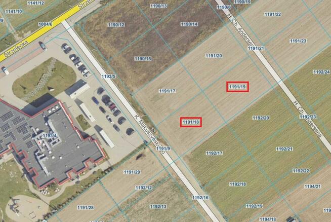 SPRZEDAM - DZIAŁKA BUDOWLANA przy jezdni utwardzonej