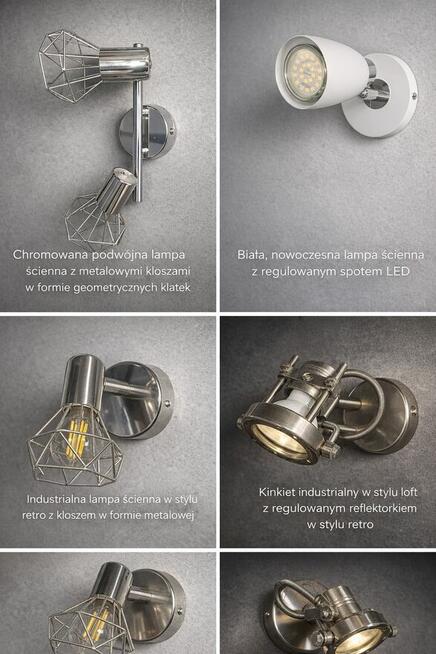 Żyrandole, kinkiety