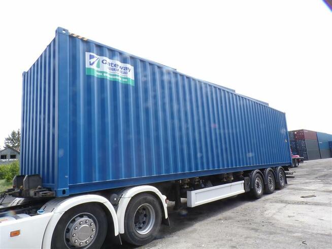 Kontener morski, Kontener magazynowy 40 hc po jednej trasie