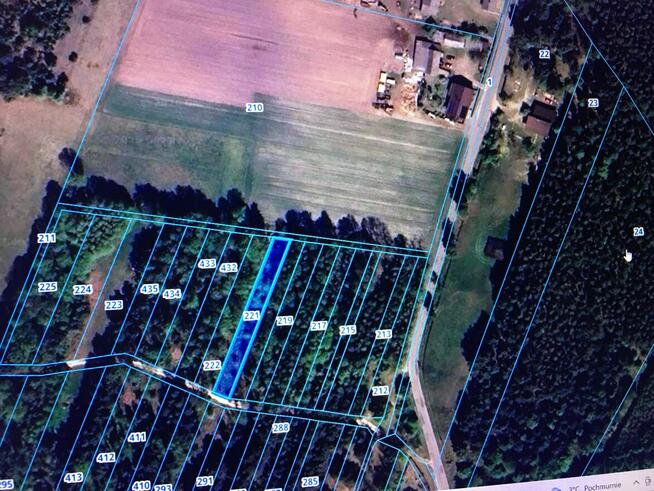 Działka rolno-rekreacyjna 700m2 woda prąd