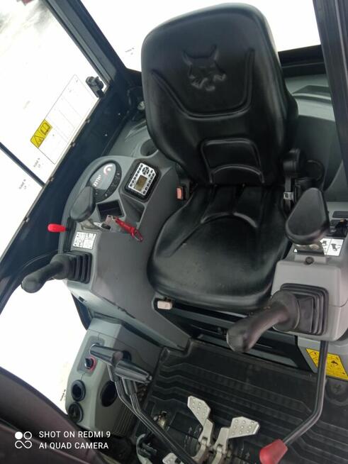 BOBCAT E19 KPL. ŁYŻEK SZYBKOZŁĄCZE FV 2024 R. MINIKOPARKA