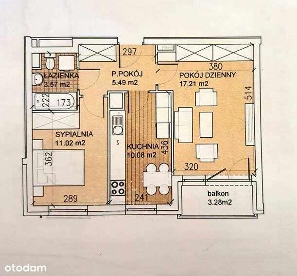 ulica Gazowa. Nowe osiedle, 2 pokoje, balkon, parking