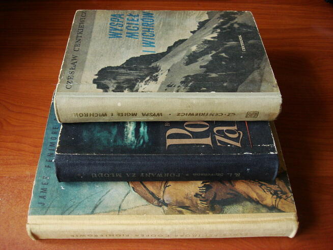 Pionierowie Cooper, Stevenson, Winnetou May, Szwejk Hasek