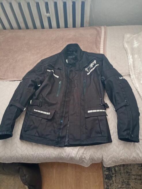 Męska kurtka na motor w rozmiarze XL Jet - Wodoodporna.